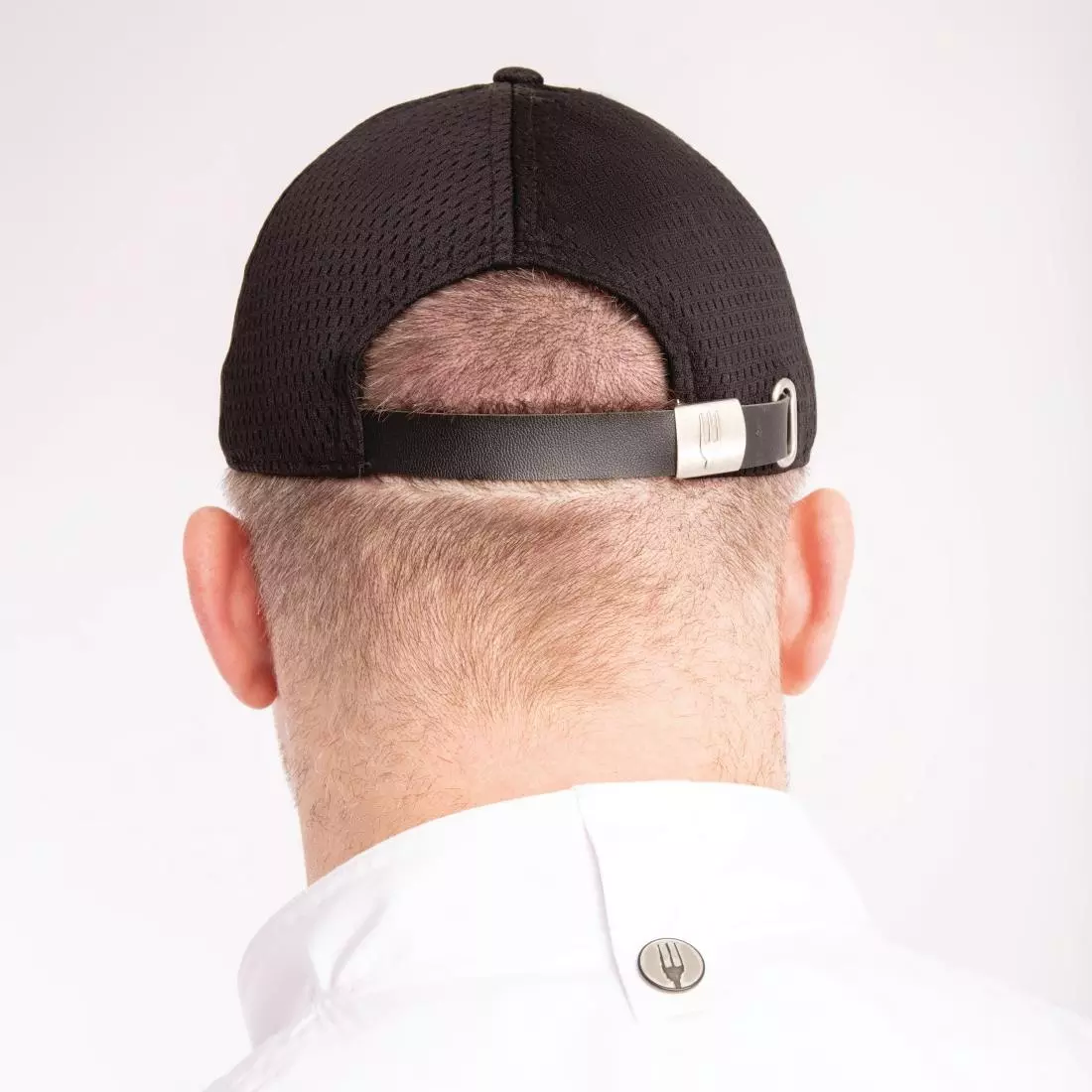 Een Chef Works Cool Vent baseball cap zwart en grijs koop je bij ShopXPress