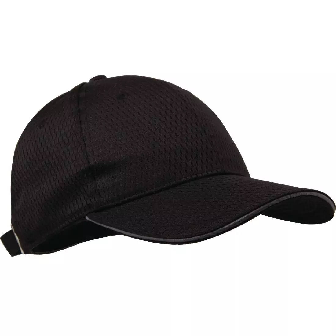 Een Chef Works Cool Vent baseball cap zwart en grijs koop je bij ShopXPress