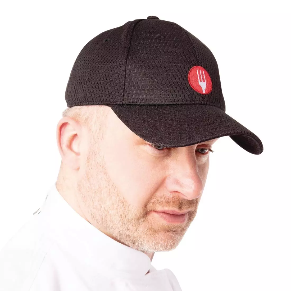 Een Chef Works Cool Vent baseball cap zwart koop je bij ShopXPress