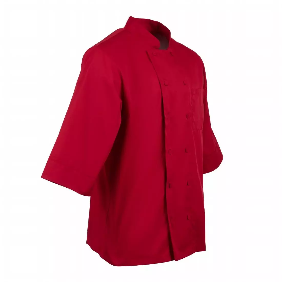 Een Chef Works unisex koksbuis rood S koop je bij ShopXPress