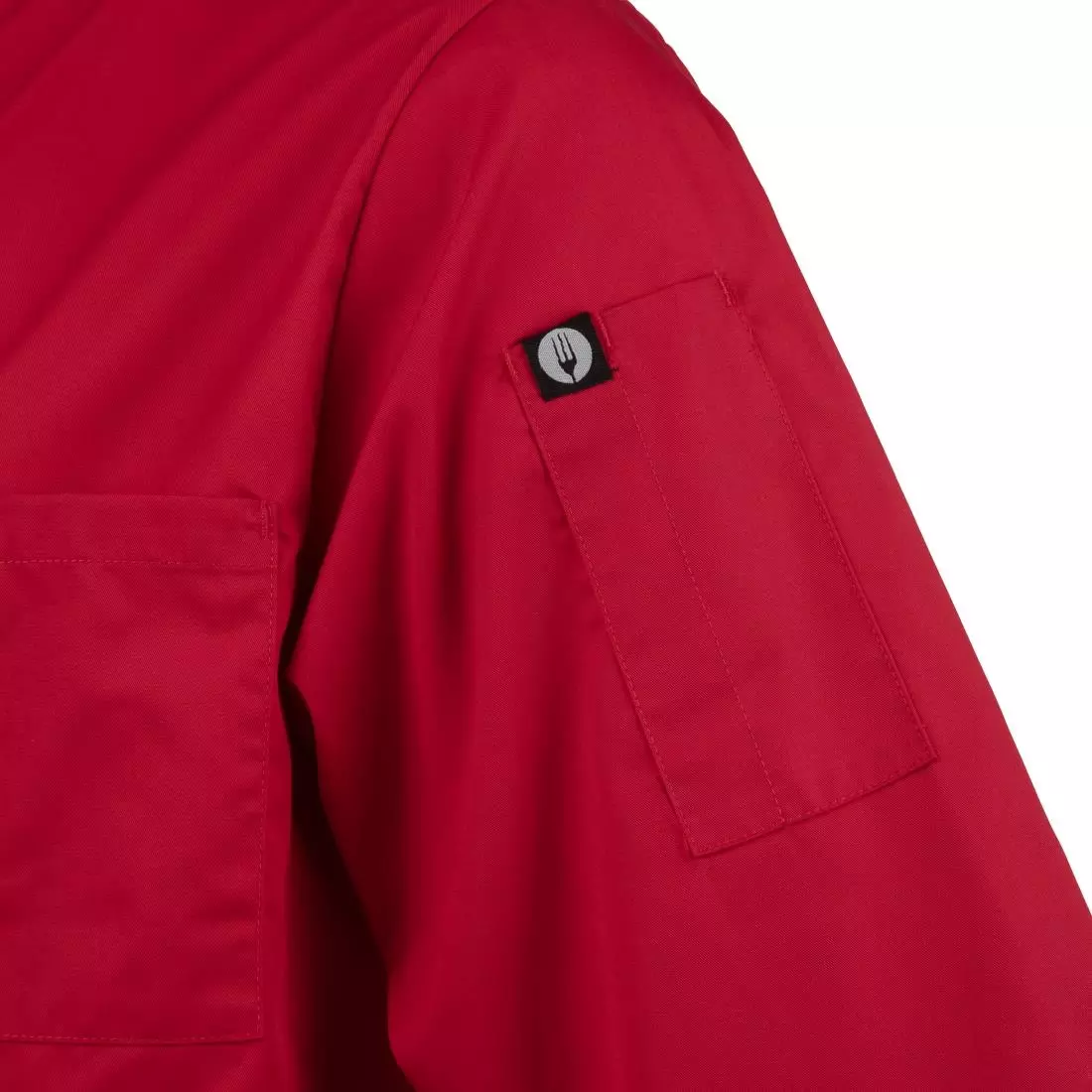 Een Chef Works unisex koksbuis rood S koop je bij ShopXPress