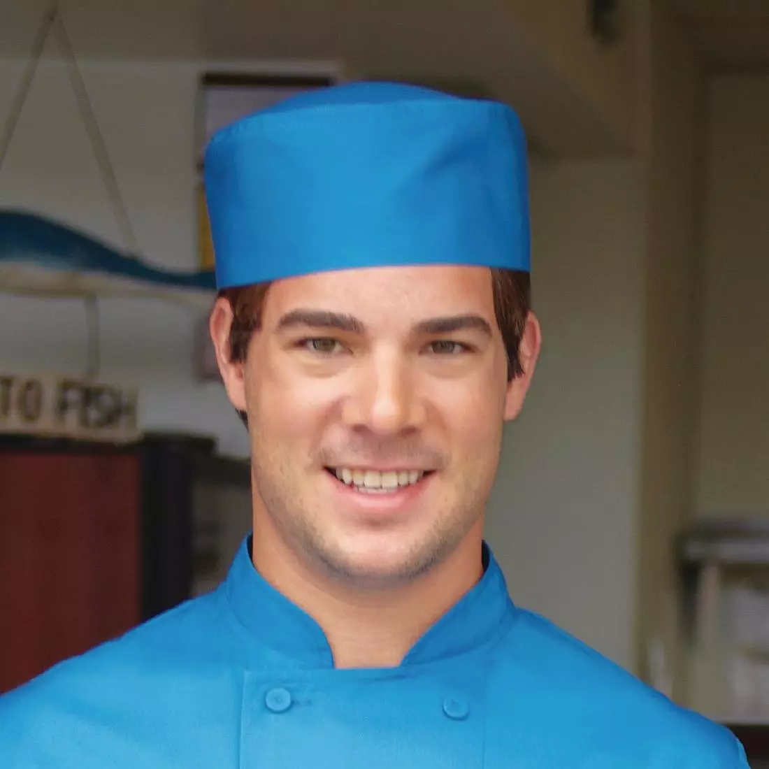 Een Chef Works Cool Vent beanie blauw koop je bij ShopXPress