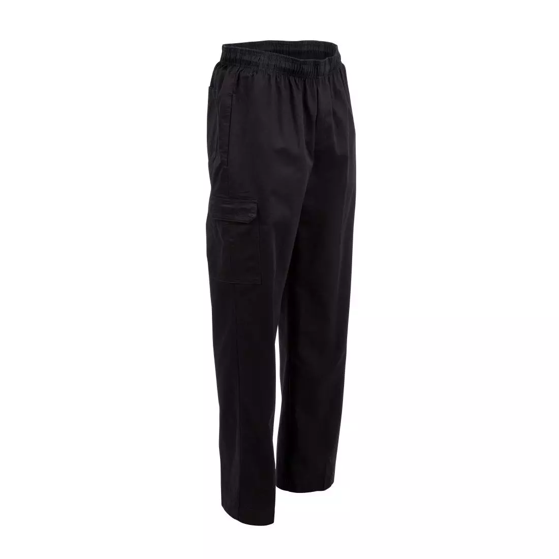 Een Chef Works unisex slim fit cargo broek zwart L koop je bij ShopXPress