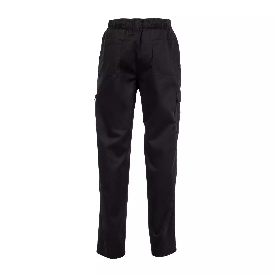 Een Chef Works unisex slim fit cargo broek zwart L koop je bij ShopXPress