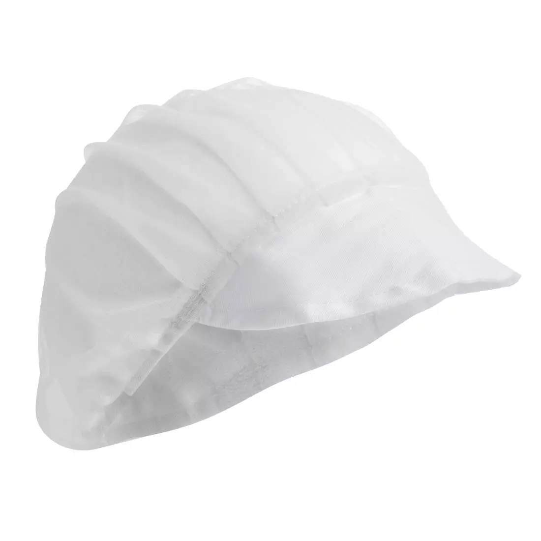 Een Whites nylon haarnet met klep wit koop je bij ShopXPress