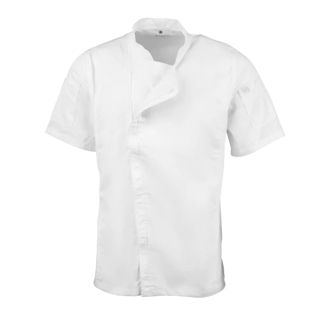 Een Chef Works Springfield unisex koksbuis met rits wit XL koop je bij ShopXPress