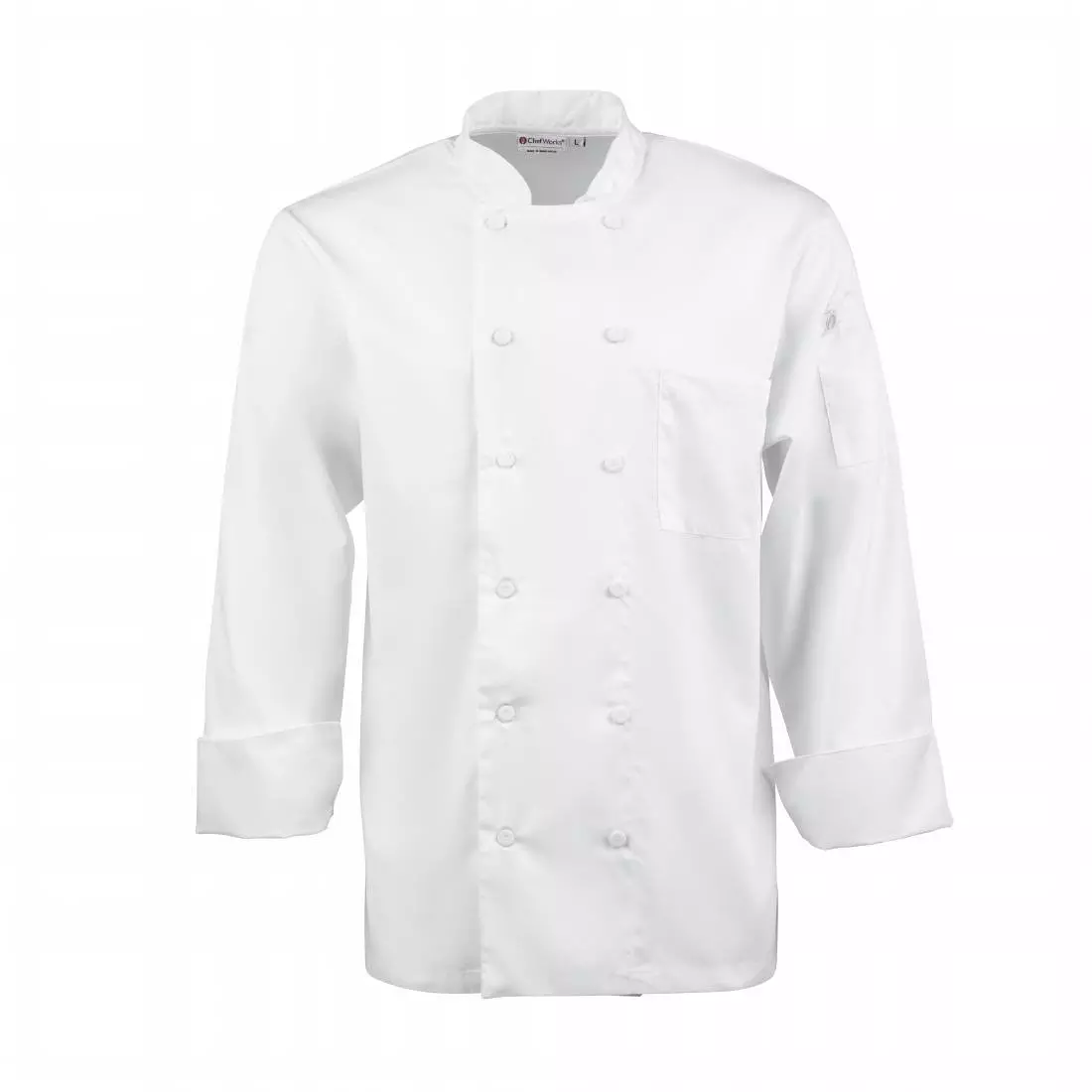 Een Chef Works Calgary Cool Vent unisex koksbuis wit S koop je bij ShopXPress