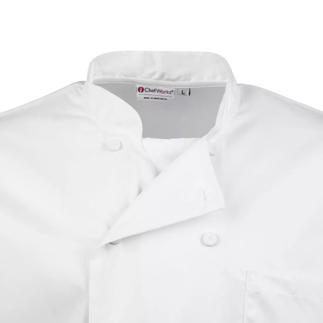 Een Chef Works Calgary Cool Vent unisex koksbuis wit L koop je bij ShopXPress