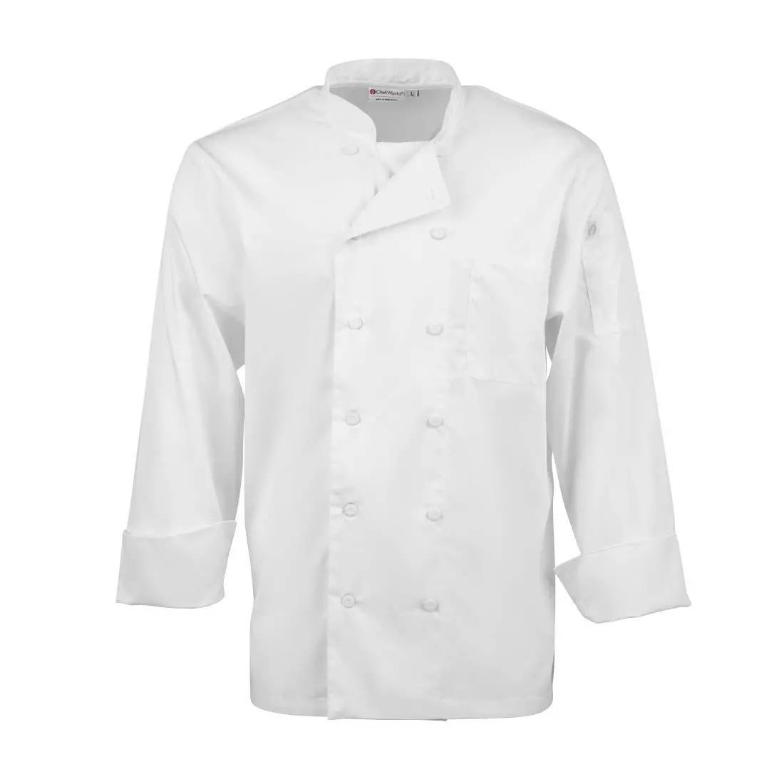 Een Chef Works Calgary Cool Vent unisex koksbuis wit L koop je bij ShopXPress