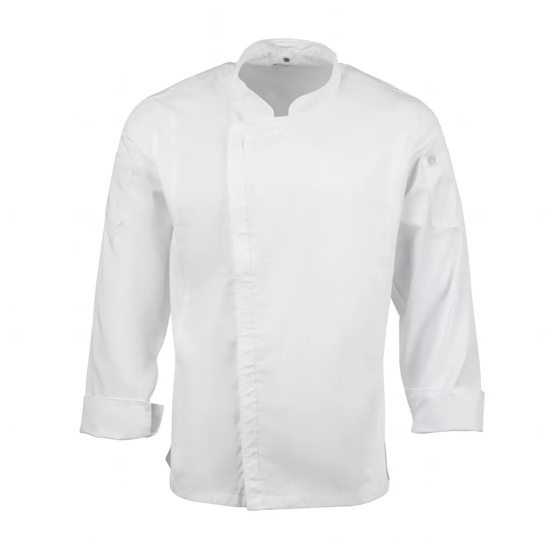 Een Chef Works Urban Hartford unisex koksbuis met rits lange mouw wit L koop je bij ShopXPress