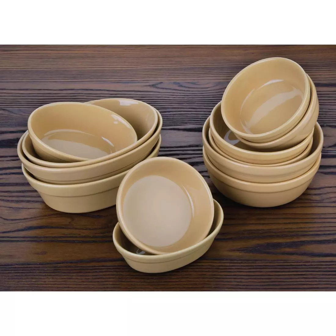 Een Olympia Stoneware ronde ovenschalen 137 mm (6 stuks) koop je bij ShopXPress