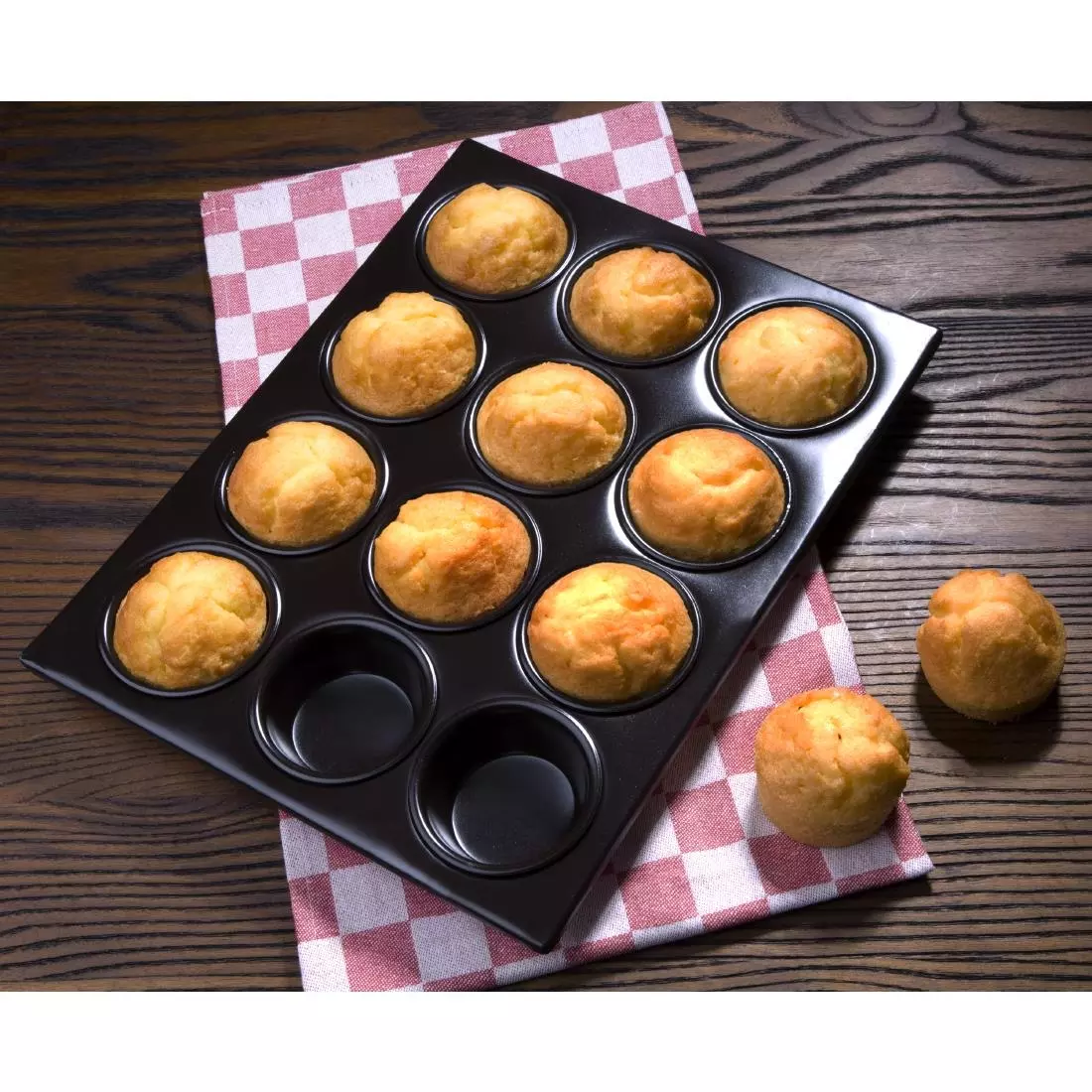 Een Vogue aluminium anti-kleef bakvorm 12 muffins koop je bij ShopXPress