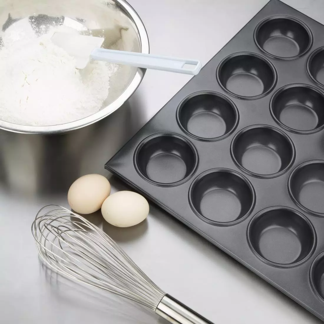 Een Vogue aluminium anti-kleef bakvorm 24 muffins koop je bij ShopXPress