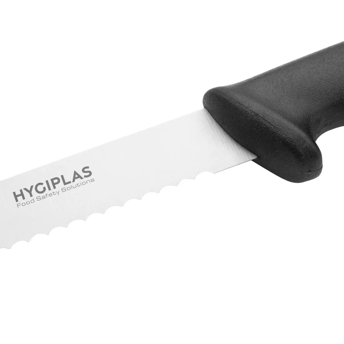 Een Hygiplas gekarteld hammes 30,5cm zwart koop je bij ShopXPress