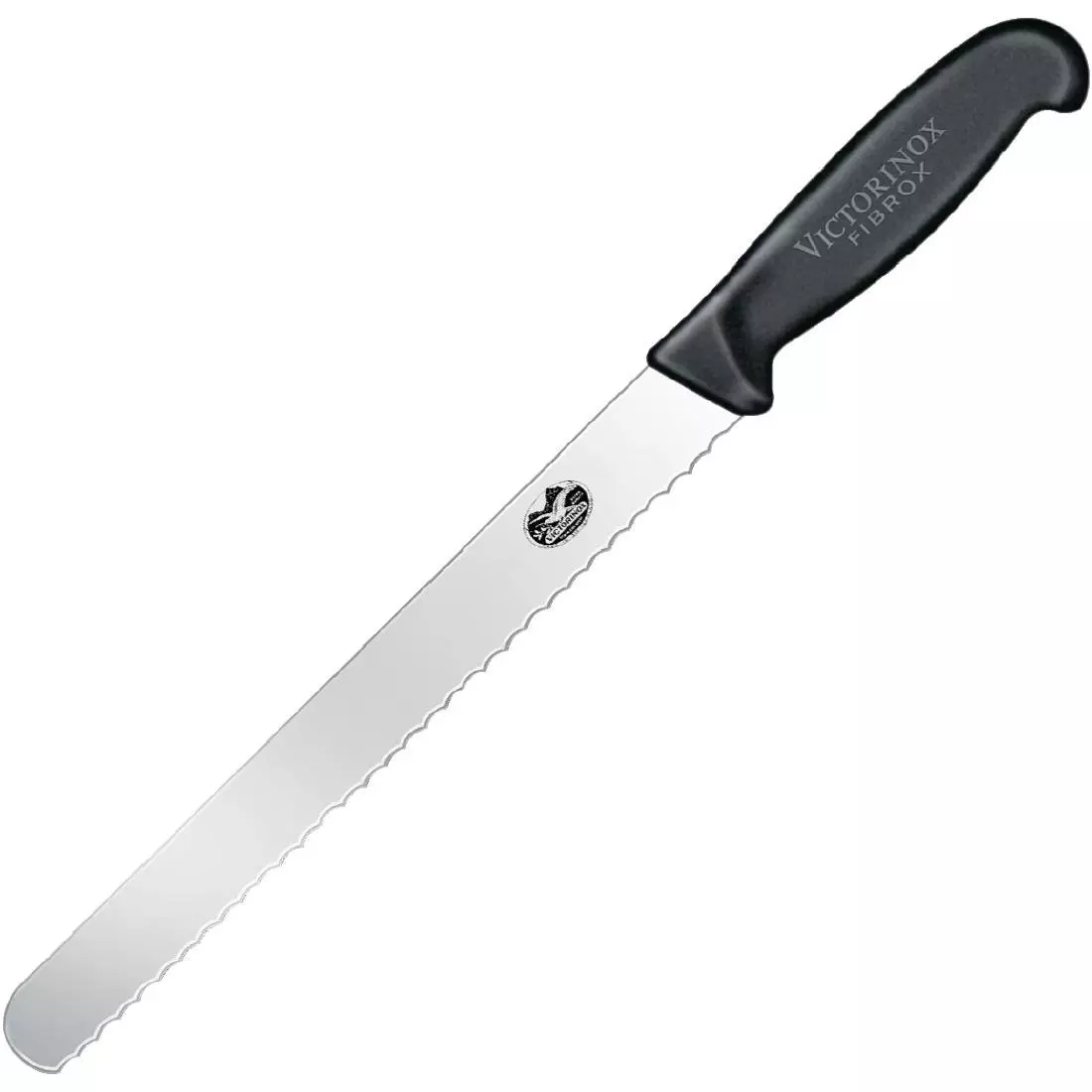 Een Victorinox Fibrox gekarteld hammes 25,5cm koop je bij ShopXPress