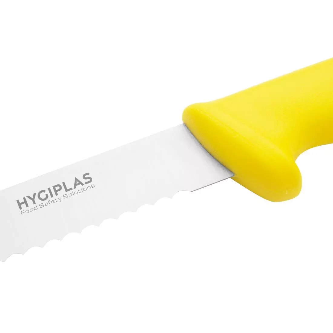 Een Hygiplas gekarteld hammes 25,5cm geel koop je bij ShopXPress