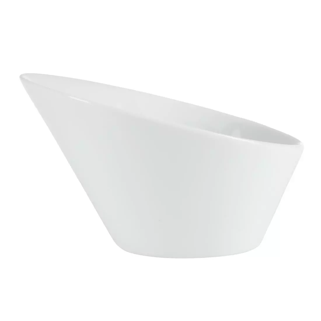 Een Olympia Whiteware ovale hellende kommen 13,3x15,4cm (4 stuks) koop je bij ShopXPress