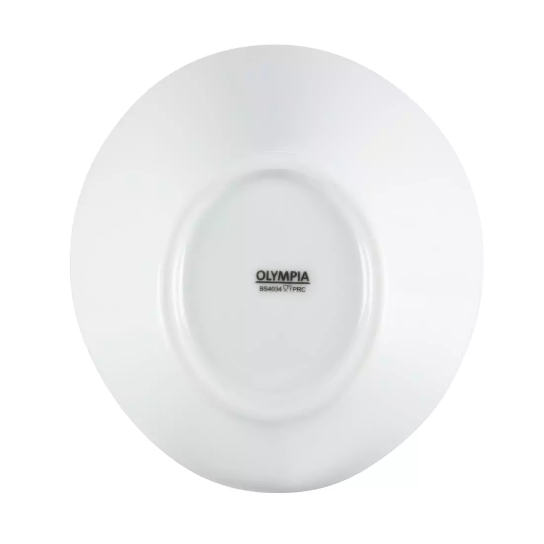 Een Olympia Whiteware ovale hellende kommen 13,3x15,4cm (4 stuks) koop je bij ShopXPress