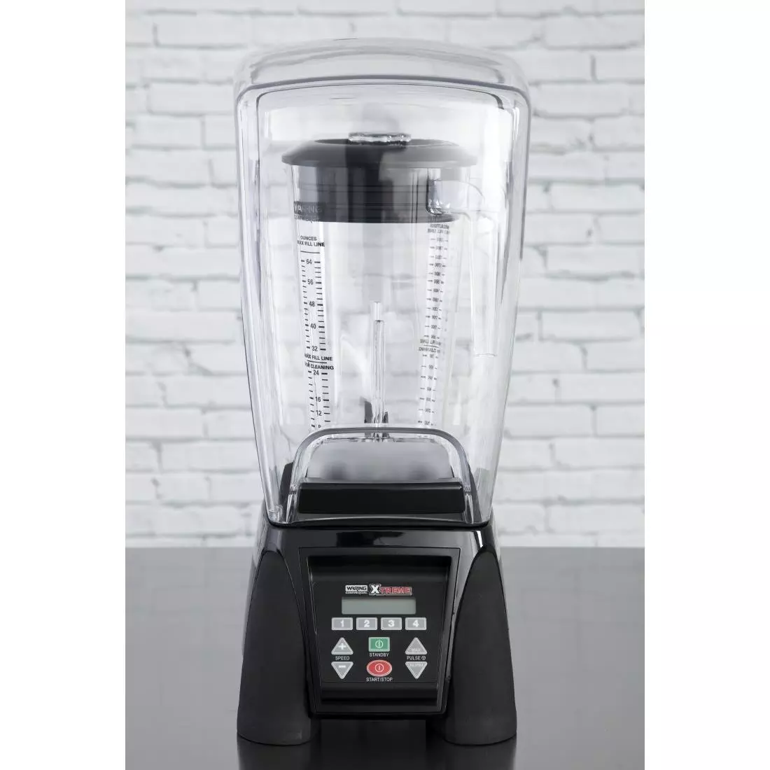 Een Waring Xtreme Hi-Power 2L blender programmeerbaar met geluidskap MX1500XTXSEE koop je bij ShopXPress