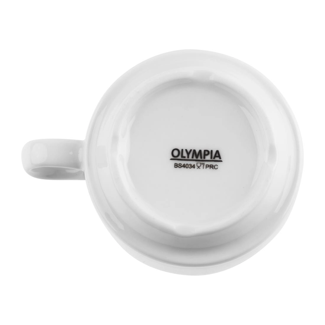 Een Olympia Whiteware stapelbare espressokopjes 8,5cl (12 stuks) koop je bij ShopXPress