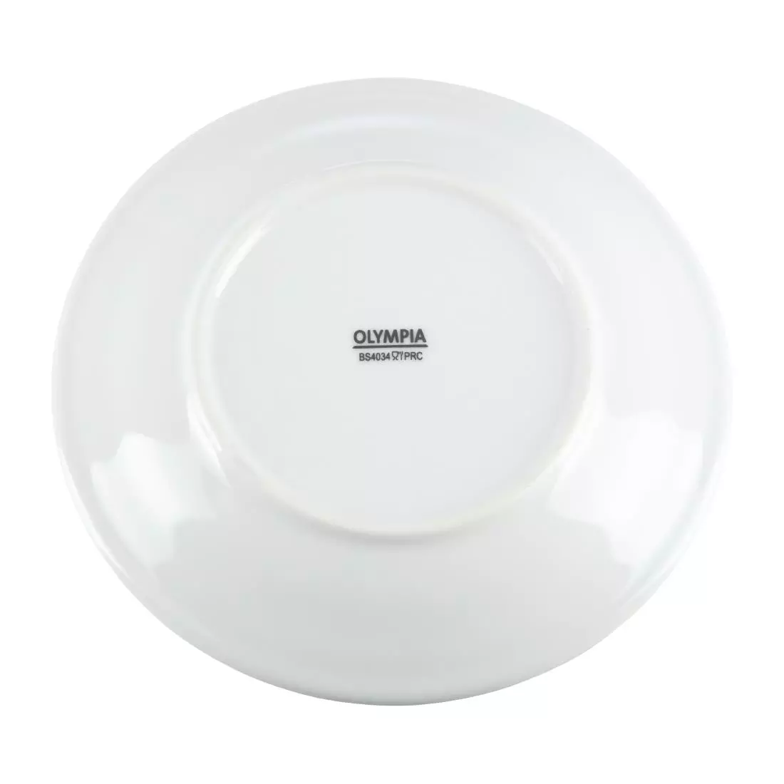 Een Olympia Whiteware borden met brede rand 16,5cm (12 stuks) koop je bij ShopXPress