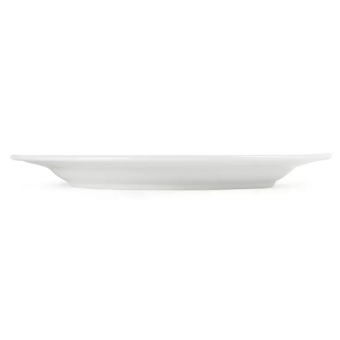 Een Olympia Whiteware witte borden met brede rand 28cm (6 stuks) koop je bij ShopXPress