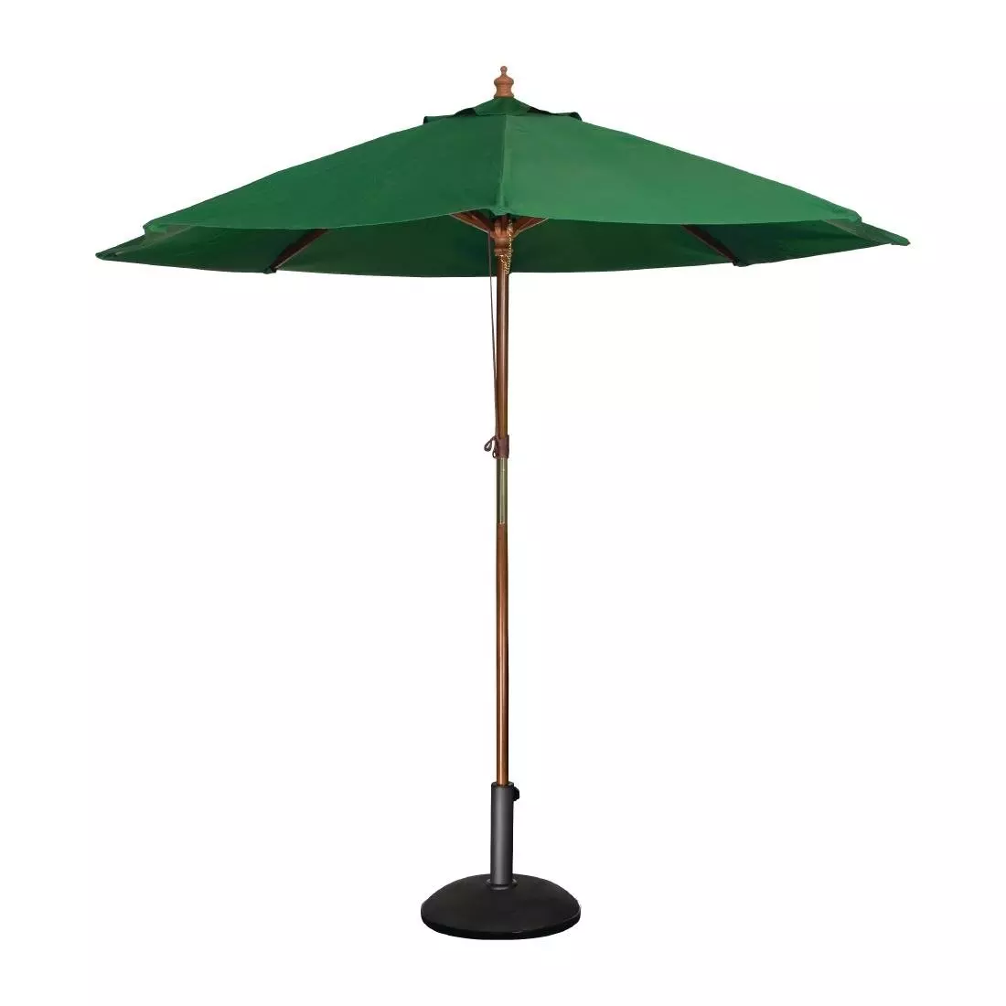 Een Bolero ronde parasol groen 2,5m koop je bij ShopXPress