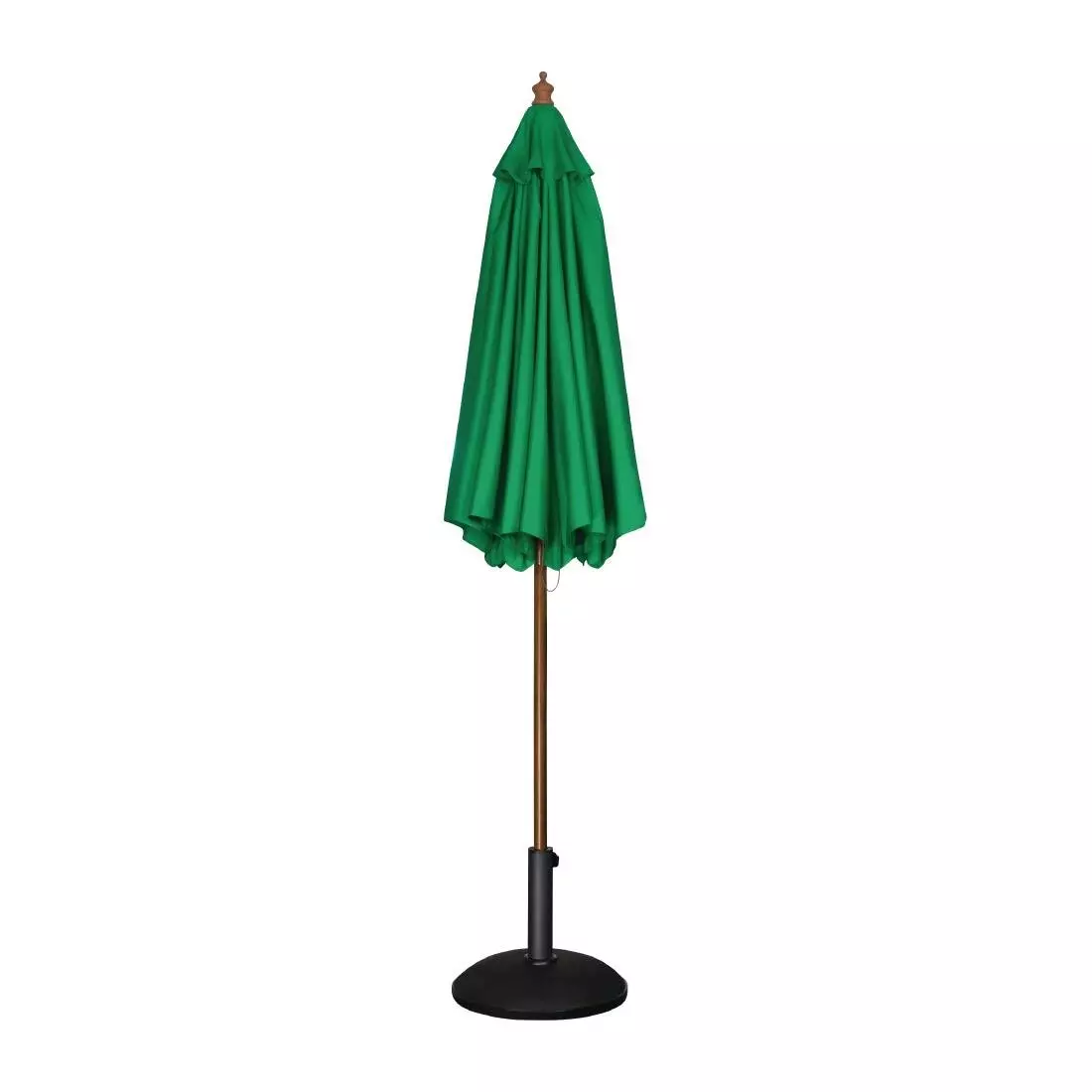 Een Bolero ronde parasol groen 2,5m koop je bij ShopXPress