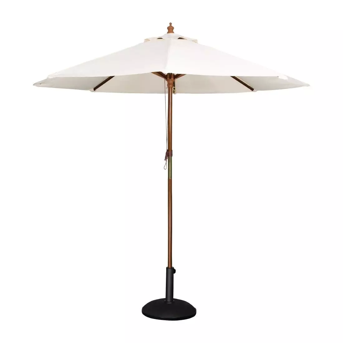 Een Bolero ronde parasol creme 2,5 meter koop je bij ShopXPress