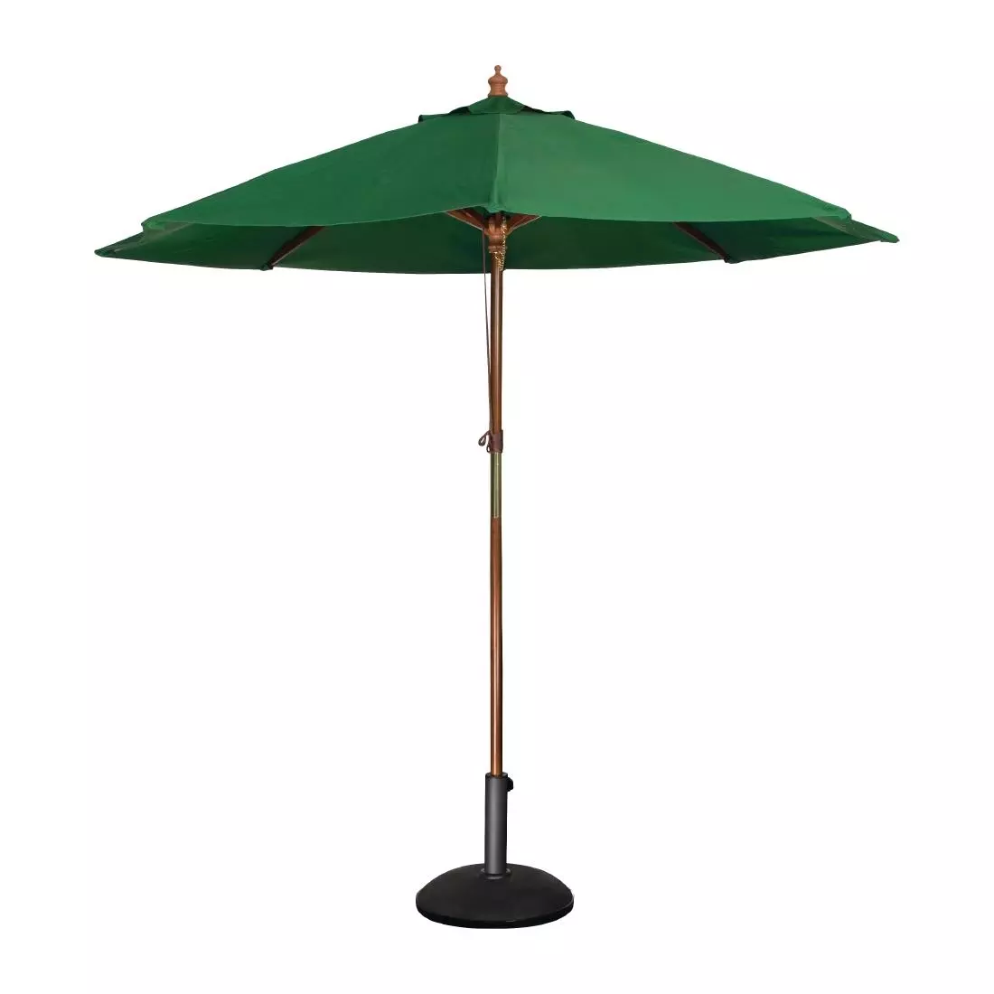 Een Bolero ronde parasol groen 3 meter koop je bij ShopXPress