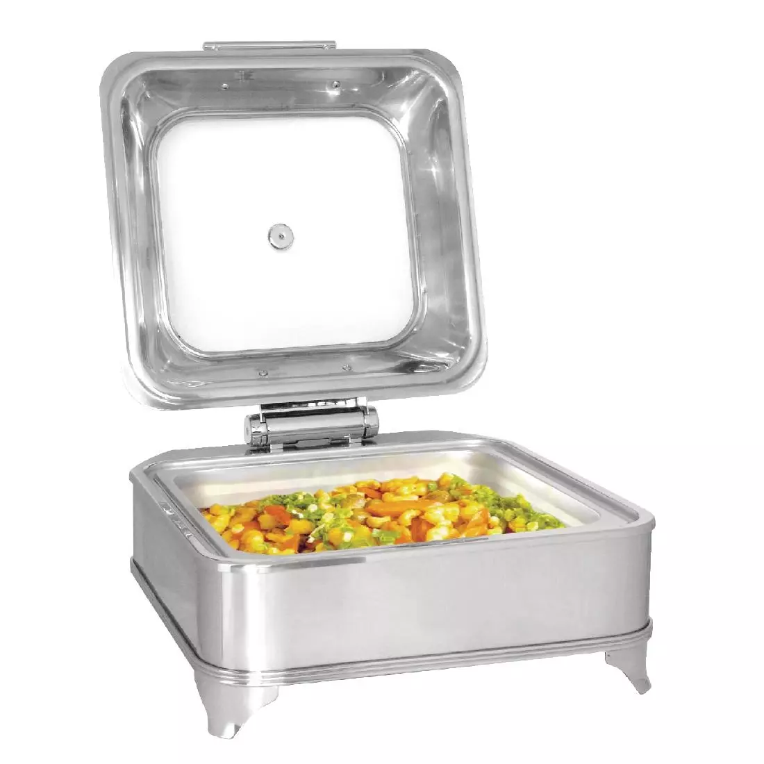 Een Olympia vierkante elektrische chafing dish koop je bij ShopXPress