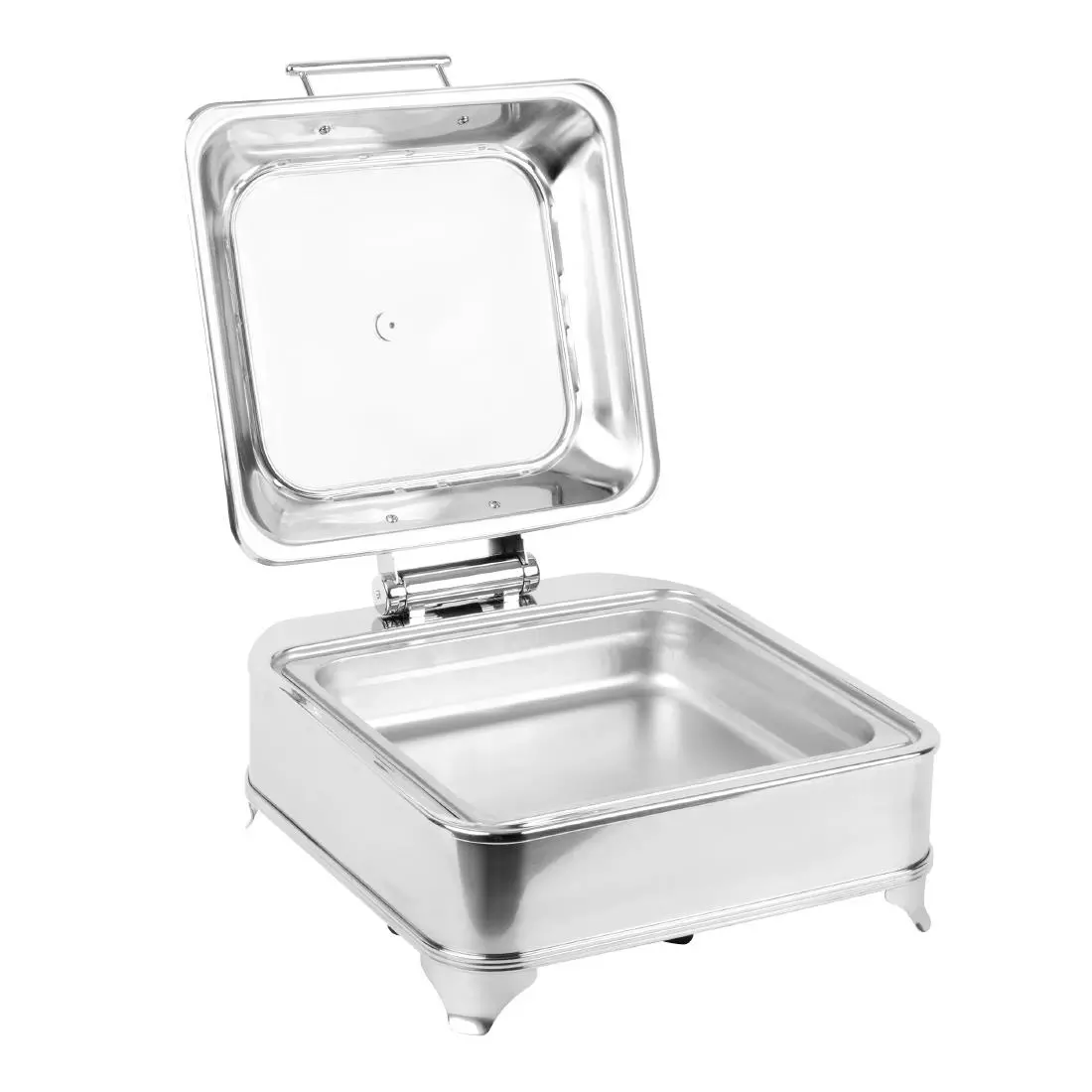 Een Olympia vierkante elektrische chafing dish koop je bij ShopXPress