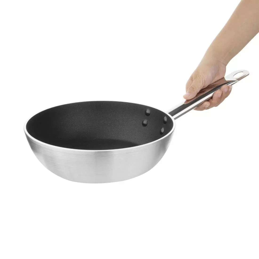 Een Vogue Teflon Platinum Plus anti-aanbak inductie sauteuse 24cm koop je bij ShopXPress