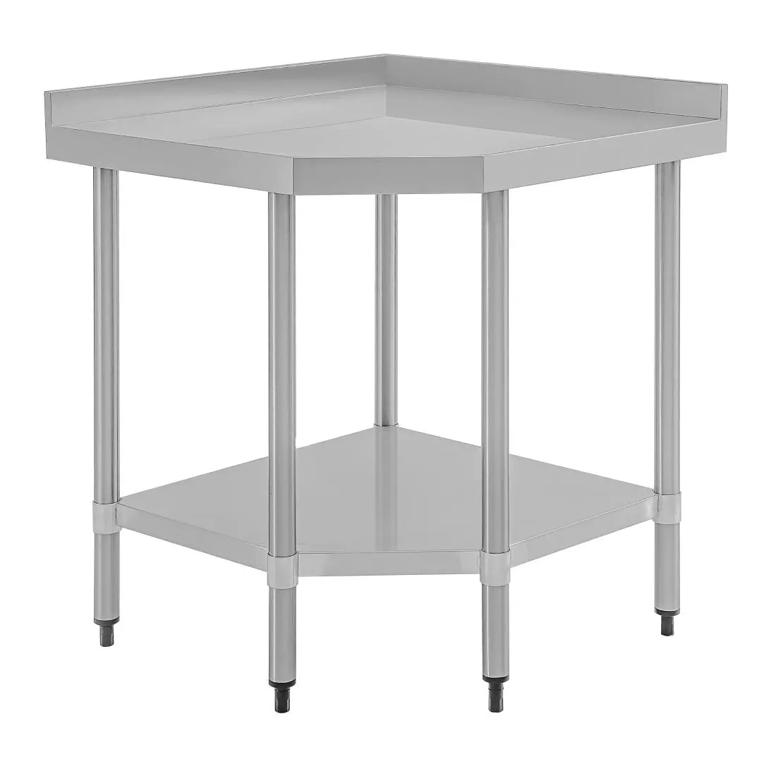 Een Vogue RVS werktafel hoekelement 60cm koop je bij ShopXPress