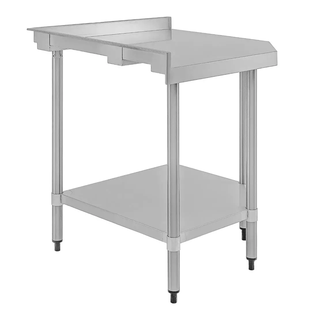 Een Vogue RVS werktafel hoekelement 60cm koop je bij ShopXPress