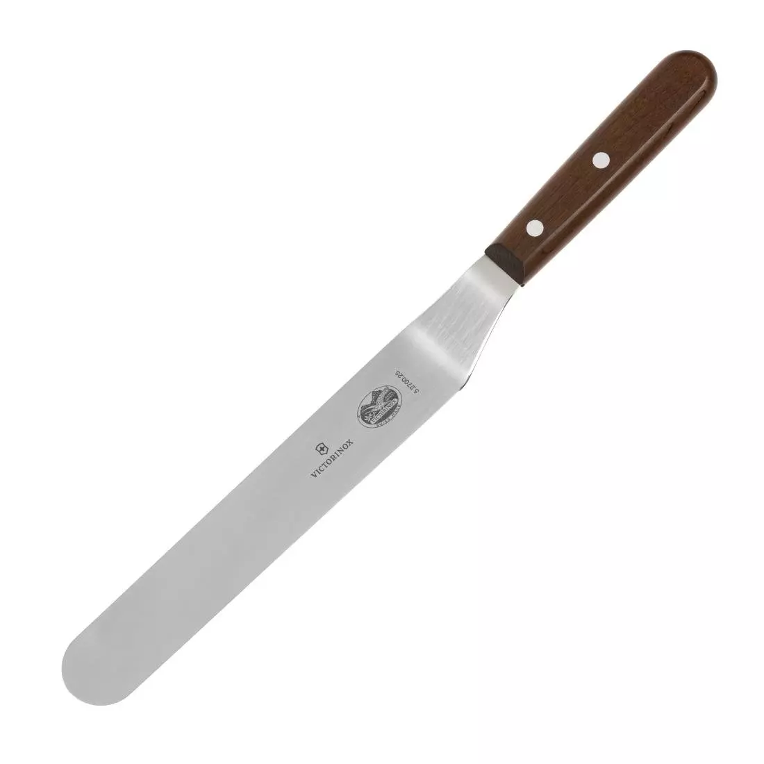 Een Victorinox schuin paletmes met houten handvat, 25,5 cm koop je bij ShopXPress