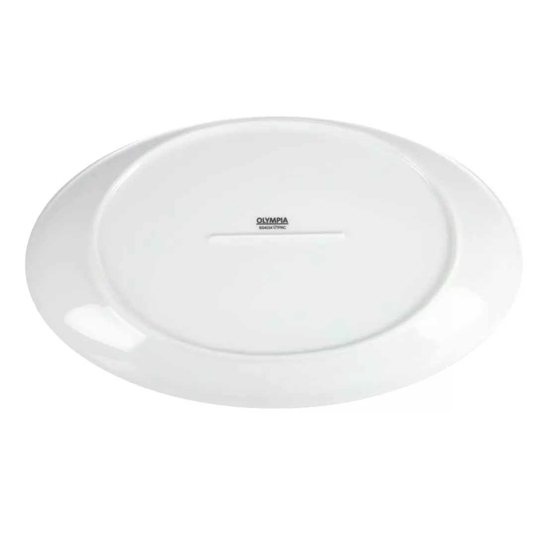 Een Olympia Whiteware diepe ovale schaal 36,5x23,5cm (2 stuks) koop je bij ShopXPress