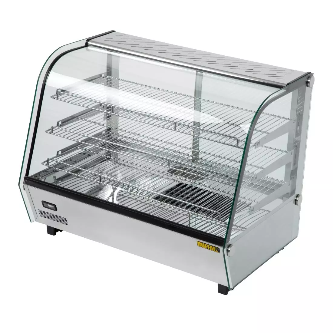 Een Buffalo warmhoudvitrine 160L 67(h) x 86,8(b) x 56,8(d)cm koop je bij ShopXPress