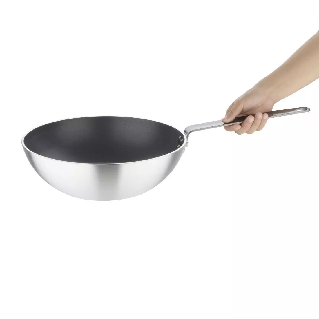 Een Vogue anti-aanbak teflon platinum wok 300mm koop je bij ShopXPress