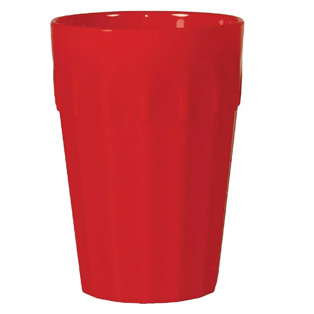 Een Olympia Kristallon polycarbonaat bekers 14,2cl rood (12 stuks) koop je bij ShopXPress