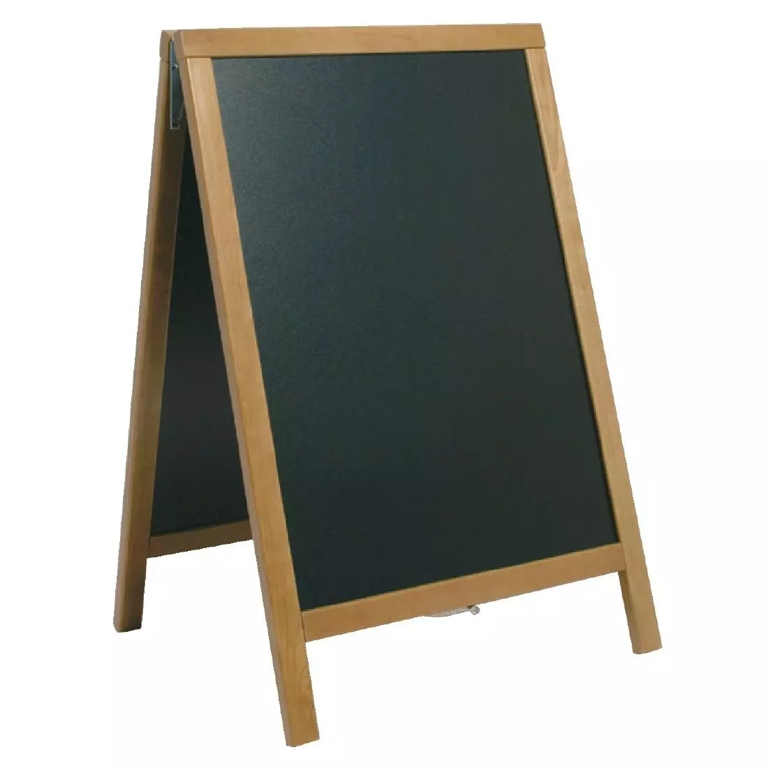 Een Securit Duplo teakhouten stoepbord 85x55cm koop je bij ShopXPress