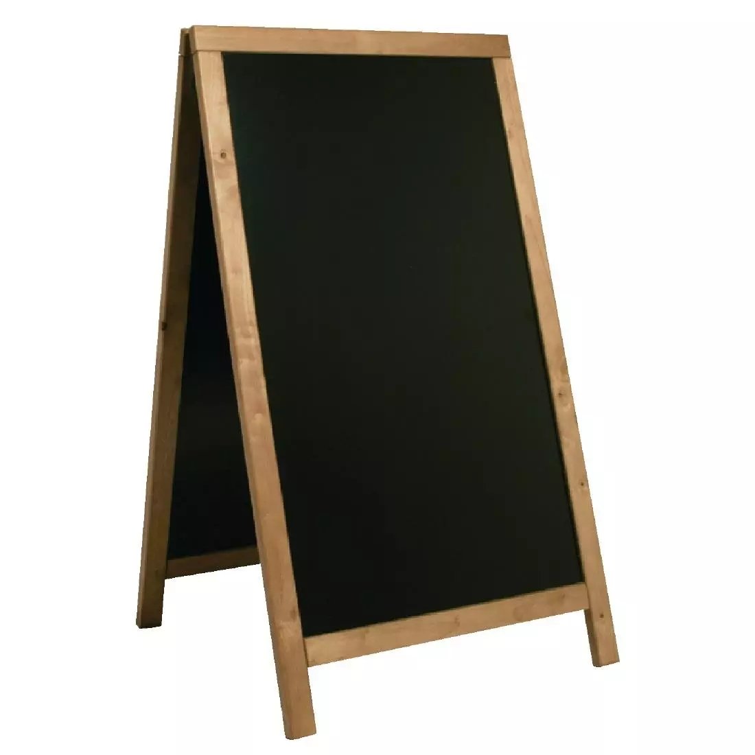 Een Securit Duplo teakhouten stoepbord 120x68cm koop je bij ShopXPress