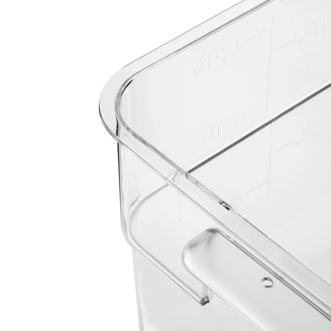 Een Hygiplas polycarbonaat voedseldoos vierkant 15L koop je bij ShopXPress