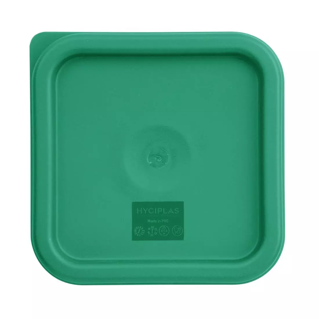 Een Hygiplas vierkant deksel groen klein koop je bij ShopXPress