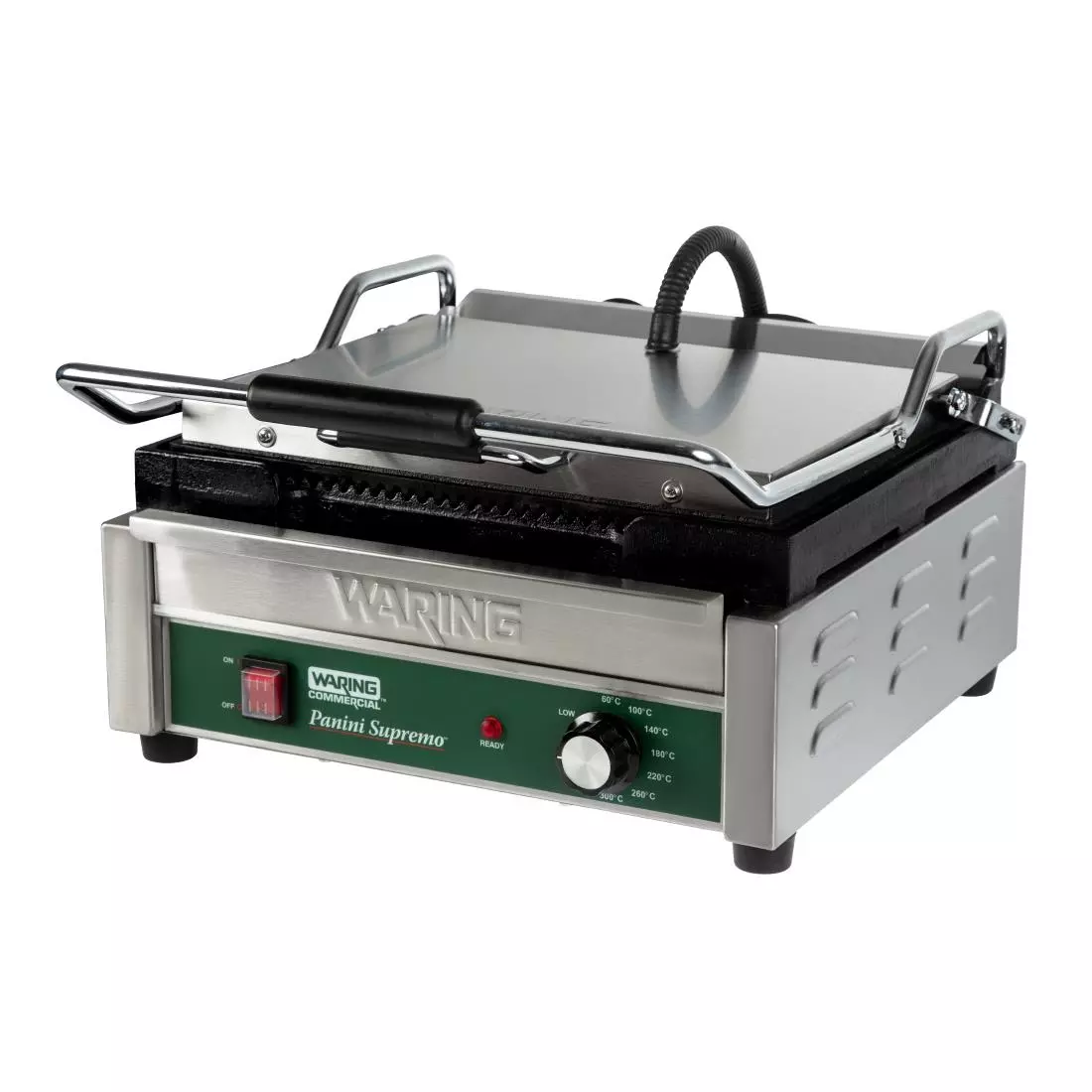 Een Waring dubbele paninigrill - groef/groef koop je bij ShopXPress