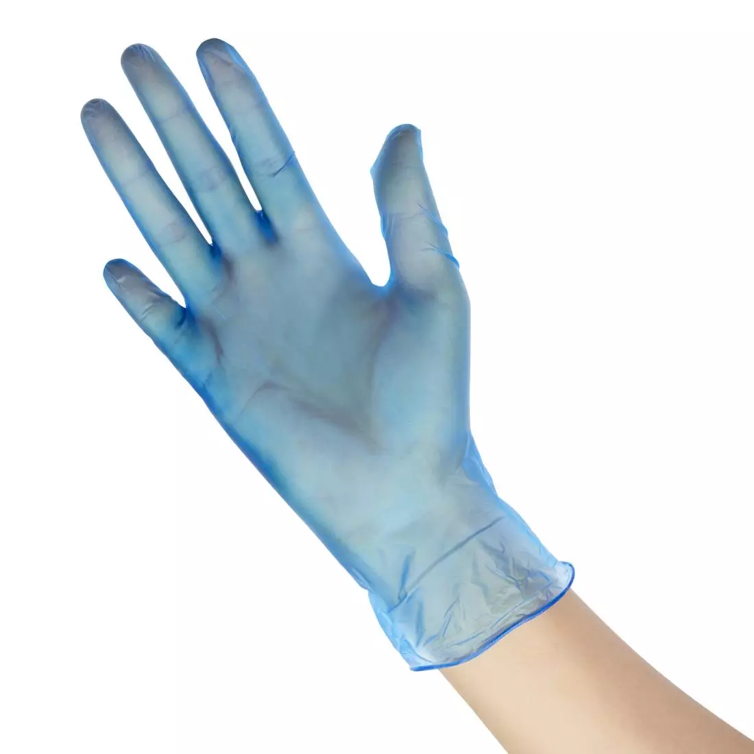 Een Hygiplas vinyl handschoenen blauw poedervrij XL (100 stuks) koop je bij ShopXPress