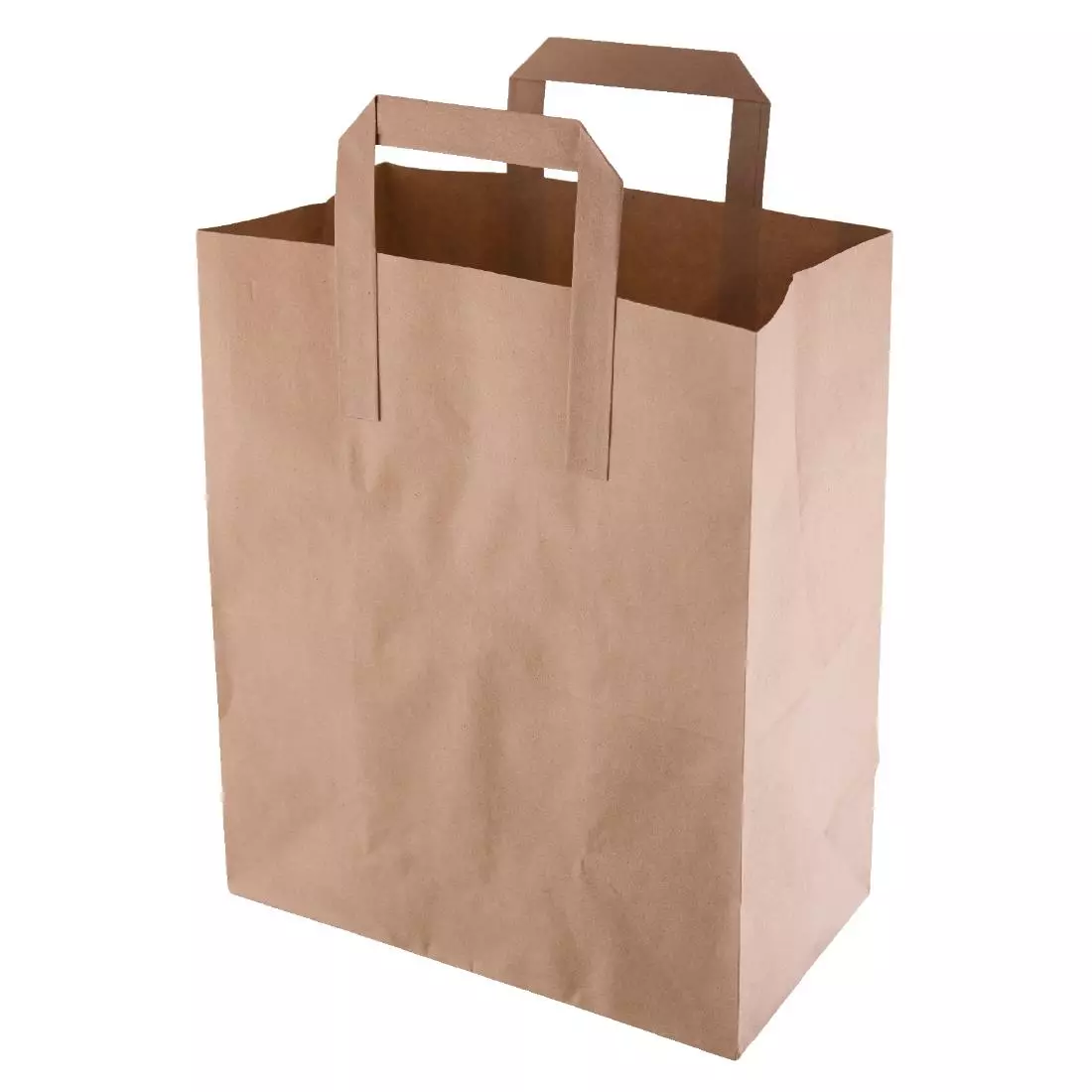 Een Fiesta Recyclable bruine papieren tassen recyclebaar medium (250 stuks) koop je bij ShopXPress