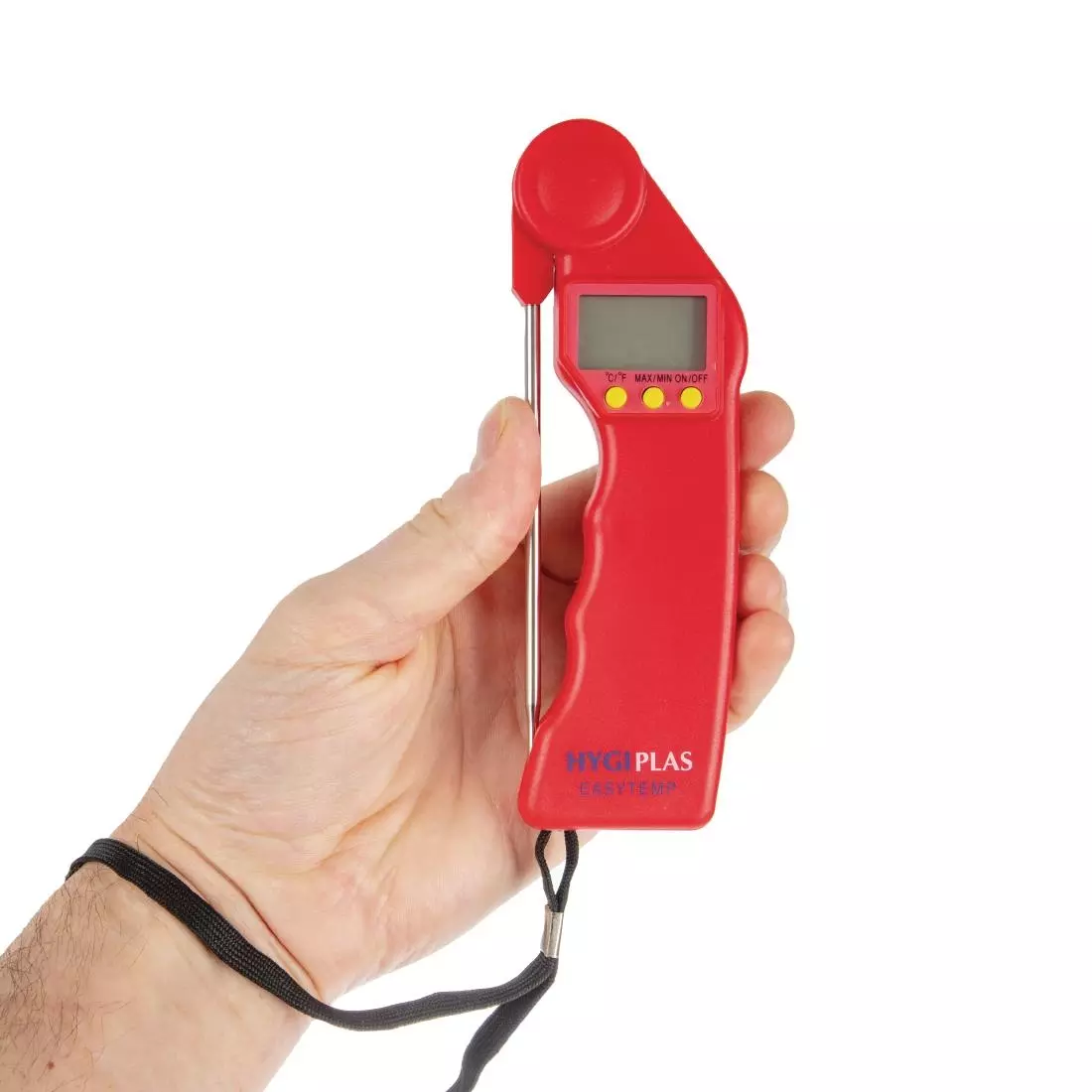 Een Hygiplas Easytemp digitale thermometer rood koop je bij ShopXPress