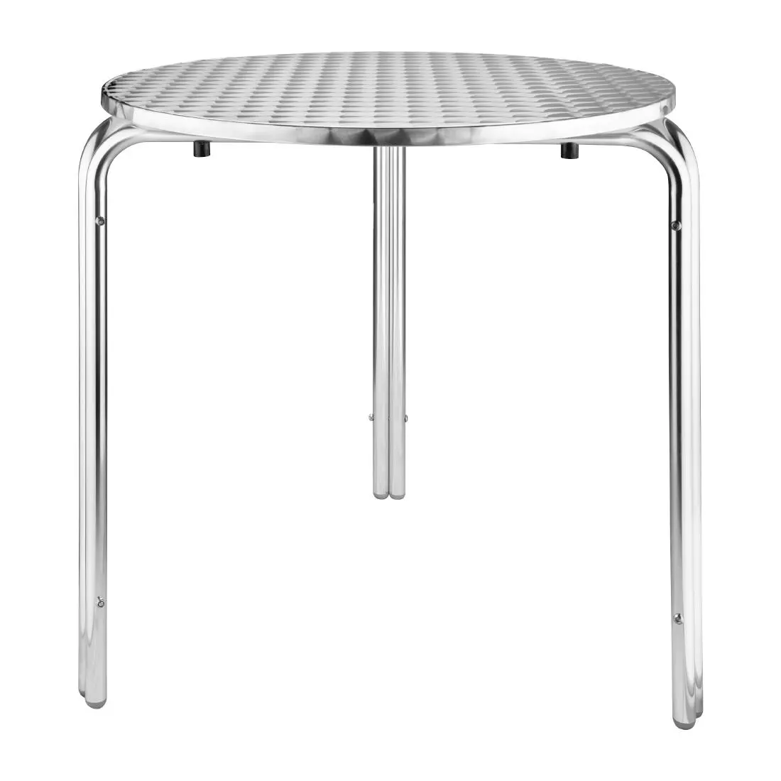 Een Bolero ronde RVS bistrotafel 70cm koop je bij ShopXPress