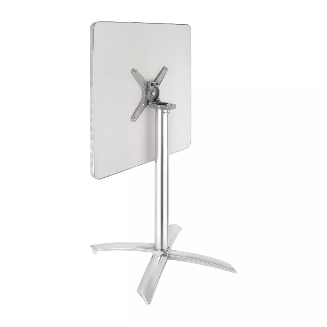 Een Bolero vierkante aluminium klaptafel met RVS blad 60cm koop je bij ShopXPress